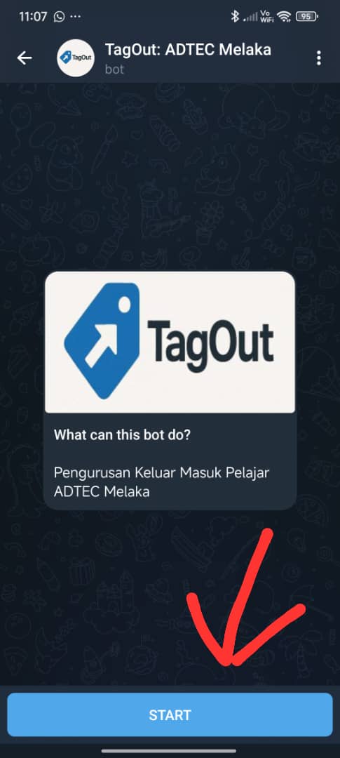 TagOut Telegram
